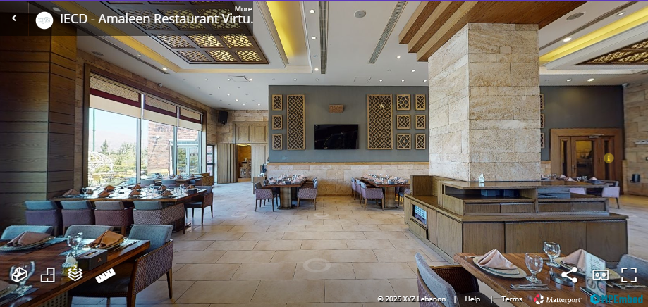 Tour at Amaleen Restaurant